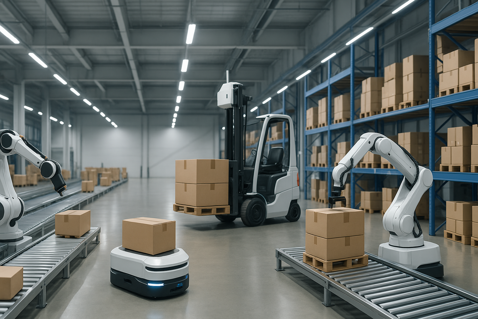 Warehouse Automation: The Four AI Levels Transforming Logistics